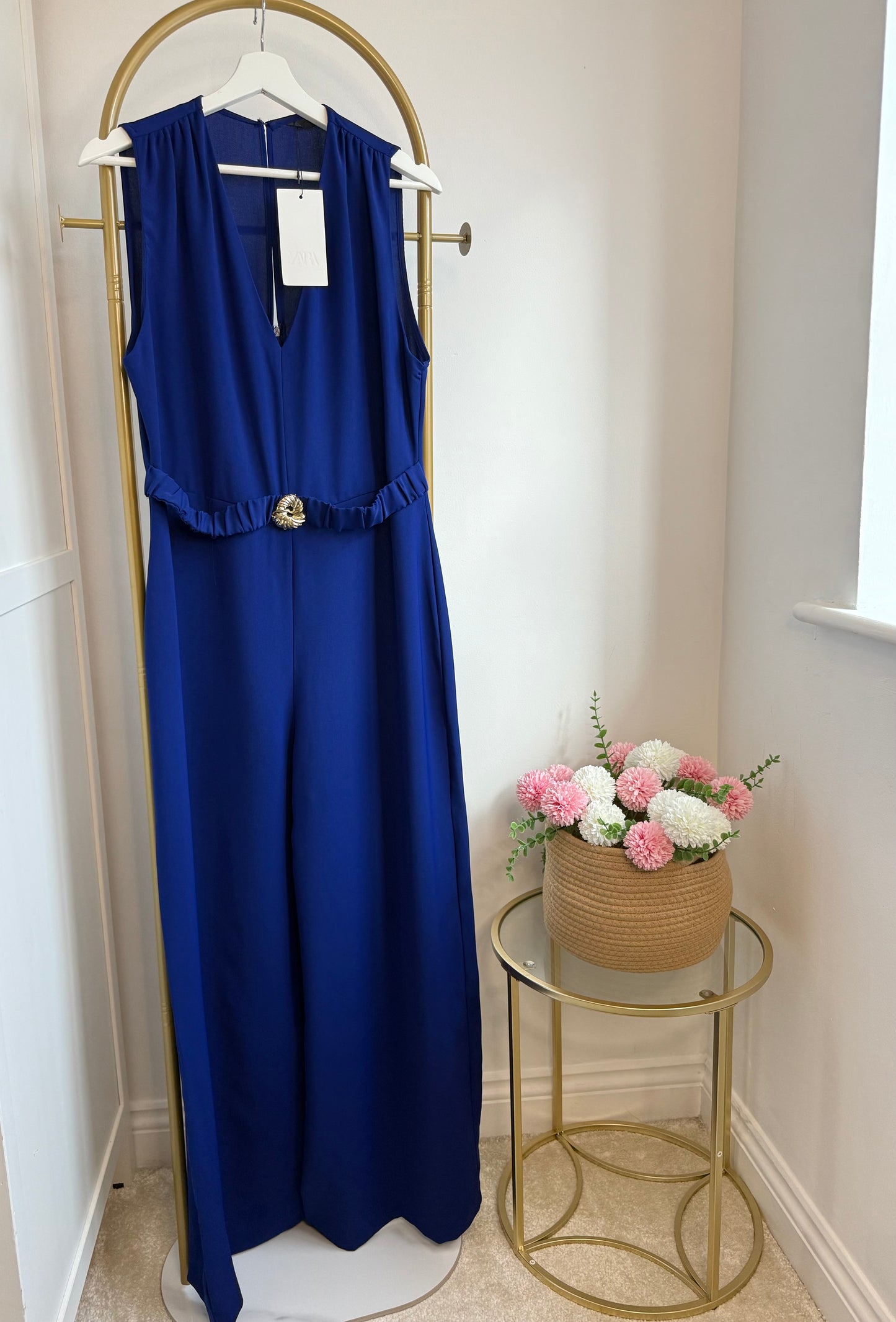 Zara Royal Blue Jumpsuit