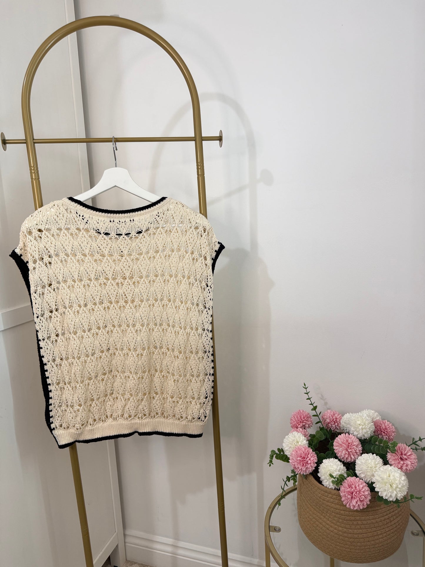 Zara Open Knit Top 0234/099